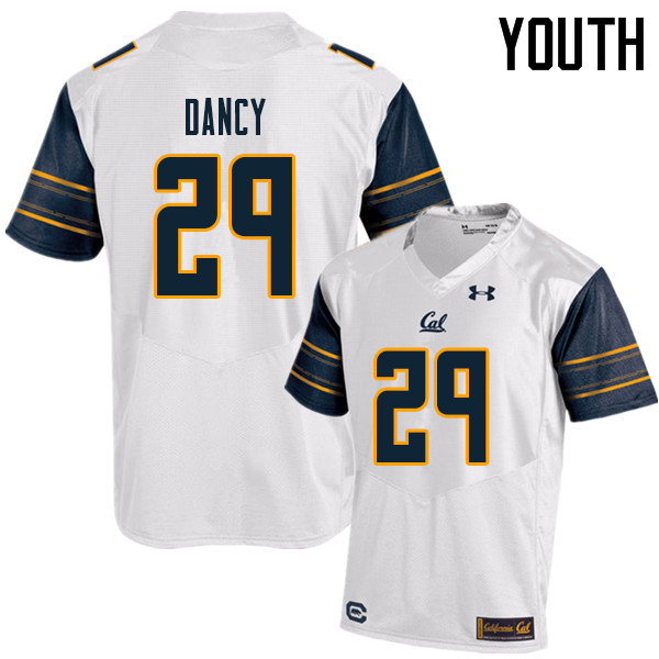 Youth #29 Marcel Dancy Cal Bears UA College Football Jerseys Sale-White - Click Image to Close